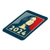 Magnet Flexible Kamala Harris 2024 (Côté Gauche)