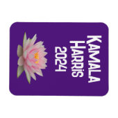 Magnet Flexible Kamala Harris Lotus 2024 (Horizontal)