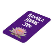 Magnet Flexible Kamala Harris Lotus 2024 (Côté Gauche)