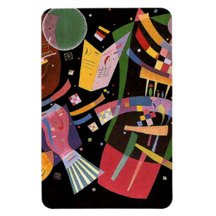 Magnet Flexible Kandinsky artwork, Composition X,