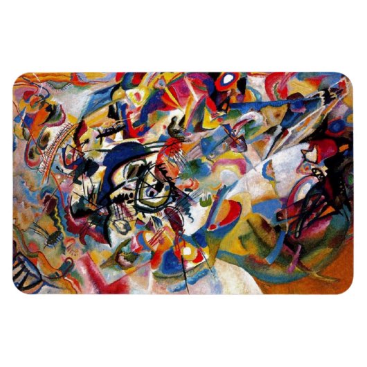 Magnet Flexible Kandinsky Composition VII Peinture Abstraite (Horizontal)