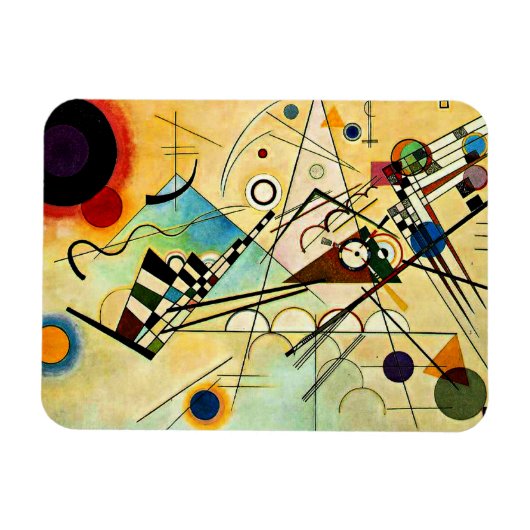 Magnet Flexible Kandinsky - Composition VIII (Horizontal)