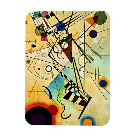 Magnet Flexible Kandinsky - Composition VIII (Vertical)