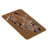 Magnet Flexible Kandinsky - Sans titre (671), 1940 (Côté Droit)