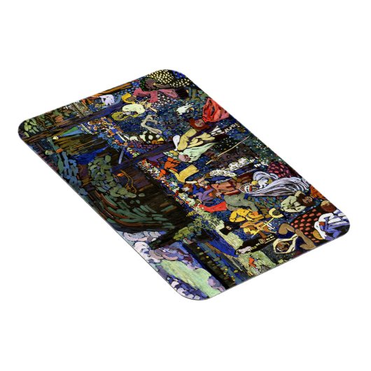 Magnet Flexible Kandinsky - Vie colorée (Côté Droit)