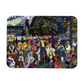 Magnet Flexible Kandinsky - Vie colorée (Horizontal)