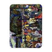 Magnet Flexible Kandinsky - Vie colorée (Vertical)