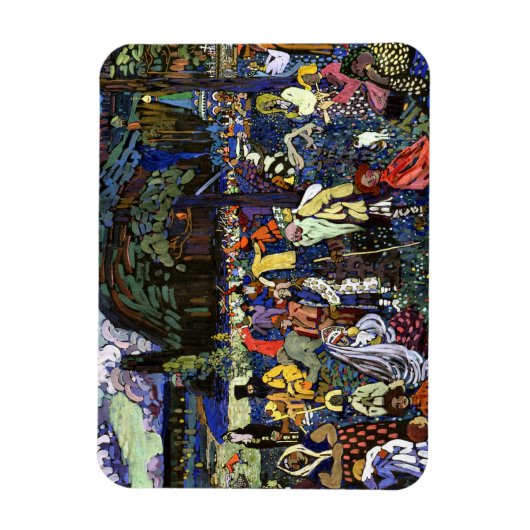 Magnet Flexible Kandinsky - Vie colorée (Vertical)