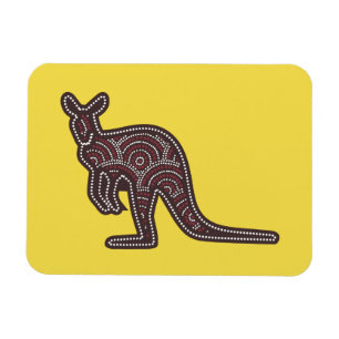 Magnet Flexible Kangaroo Mosaic