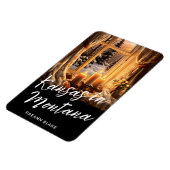 Magnet Flexible Kansas dans le Montana Aimant photo flexible (Côté Gauche)