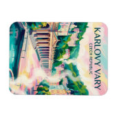 Magnet Flexible Karlovy Vary République tchèque (Horizontal)