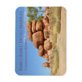 Magnet Flexible Karlu Karlu Devils Marbles Australie (Vertical)