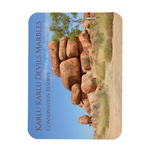 Magnet Flexible Karlu Karlu Devils Marbles Australie (Vertical)