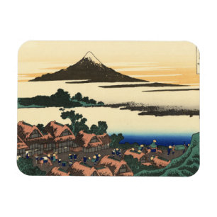 Magnet Flexible Katsushika Hokusai Dawn dans la province de Kai
