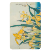 Magnet Flexible Katsushika Hokusai - Grasshopper et Iris (Vertical)