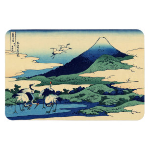 Magnet Flexible Katsushika Hokusai - Umegawa dans la province de S