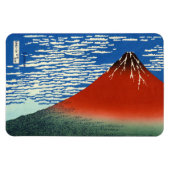Magnet Flexible Katsushika Hokusai - Vent Fin, Matin Clair (Horizontal)