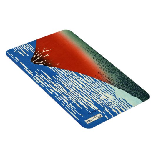 Magnet Flexible Katsushika Hokusai - Vent Fin, Matin Clair (Côté Droit)