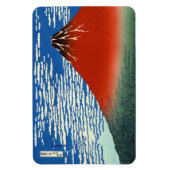 Magnet Flexible Katsushika Hokusai - Vent Fin, Matin Clair (Vertical)