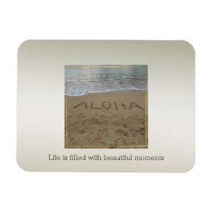 Magnet Flexible Kauai Hawaii Aloha Beach Beaux moments