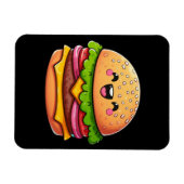 Magnet Flexible Kawaii Burger Delight (Horizontal)