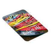 Magnet Flexible Kayaks colorés, Rockport MA (Côté Droit)