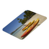 Magnet Flexible Kayaks on the beach, Plantation Island (Côté Gauche)