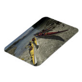 Magnet Flexible Kayaks sur l'île Dicebox, Broken Island Group, (Côté Gauche)