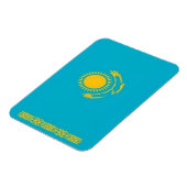Magnet Flexible Kazakhstan - Drapeau - (Côté Gauche)