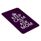 Magnet Flexible Keep Calm and Ask Mama (Côté Droit)