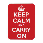 Magnet Flexible Keep Calm and Carry (Vertical)