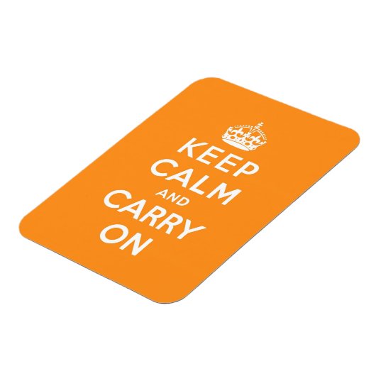Magnet Flexible keep calm and carry on original (Côté Gauche)