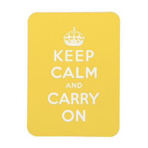 Magnet Flexible keep calm and carry on original