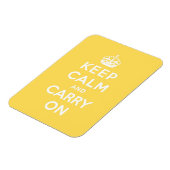 Magnet Flexible keep calm and carry on original (Côté Gauche)