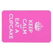 Magnet Flexible Keep Calm et Eat a Cupcake (Horizontal)
