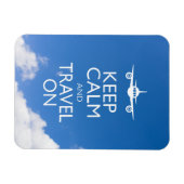 MAGNET FLEXIBLE KEEP CALM ET TRAVEL (Horizontal)