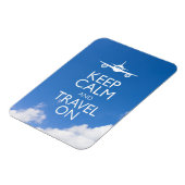 MAGNET FLEXIBLE KEEP CALM ET TRAVEL (Côté Gauche)