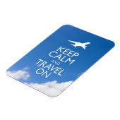 MAGNET FLEXIBLE KEEP CALM ET TRAVEL (Côté Gauche)