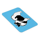 Magnet Flexible Keeshond Graphics - Cute Original Chig Art (Côté Droit)