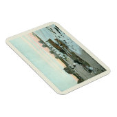 Magnet Flexible Kennebunk Beach, Maine 1915 Style Vintage (Côté Droit)