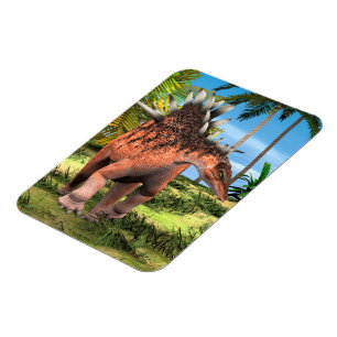 Magnet Flexible Kentrosaurus Dinosaure Jungle Art Préhistorique
