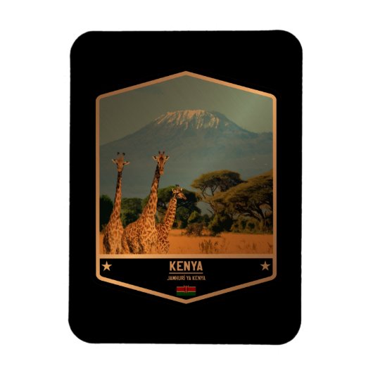 Magnet Flexible Kenya (Vertical)