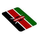 Magnet Flexible Kenya - Drapeau - (Côté Droit)