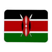 Magnet Flexible Kenya - Drapeau - (Horizontal)