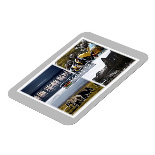 Magnet Flexible Kenya - Mosaic - (Côté Gauche)