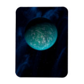 Magnet Flexible Kepler 22b, Une planète extra-solaire. (Vertical)