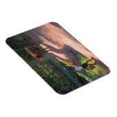 Magnet Flexible Kerala Backwaters Inde 1996 (Côté Droit)