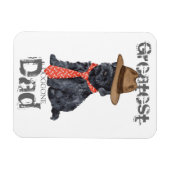 Magnet Flexible Kerry Blue Papa (Horizontal)