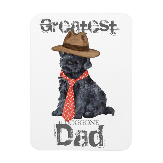 Magnet Flexible Kerry Blue Papa (Vertical)