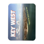 Magnet Flexible Key West : "Au-delà du génie..." aimant (Vertical)
